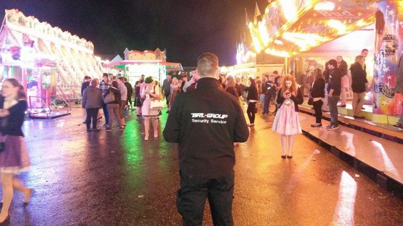 Sicherheitsdienst auf dem Volksfest in Regensburg